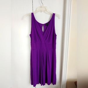 Junior's Purple Sundress - Size Large